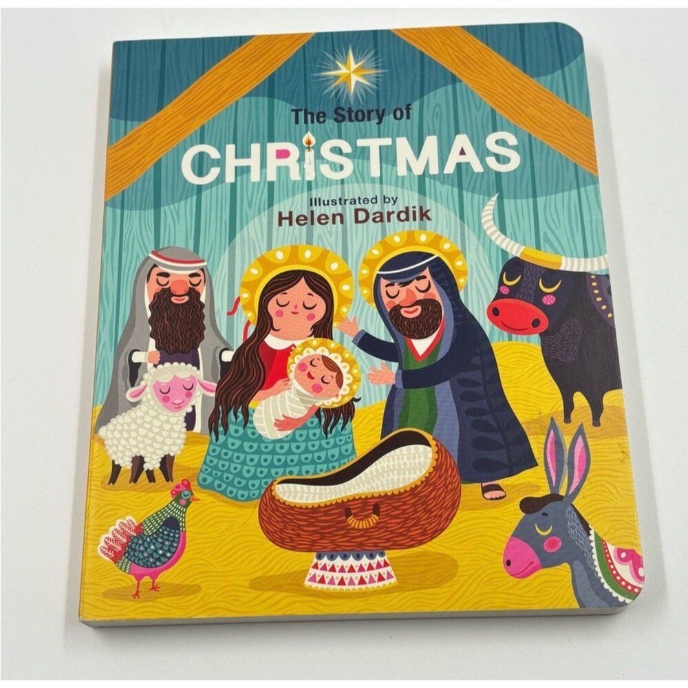 The Story of Christmas Board Book Helen Dardik Running Press Kids Nativity NWOT
